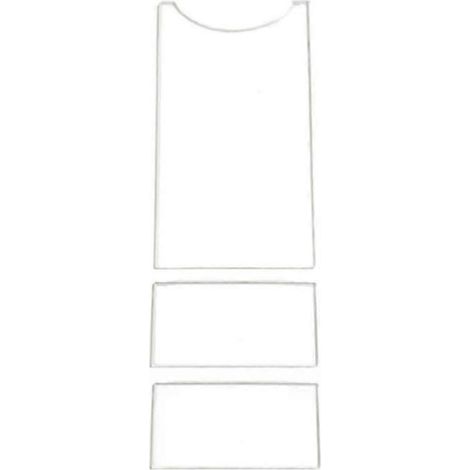 Tapis antidérapants transparents en acrylique pour les parois de canapé, protège-matelas, alignement du canapé-lit et réduction des risques d'incendie. (1/5)