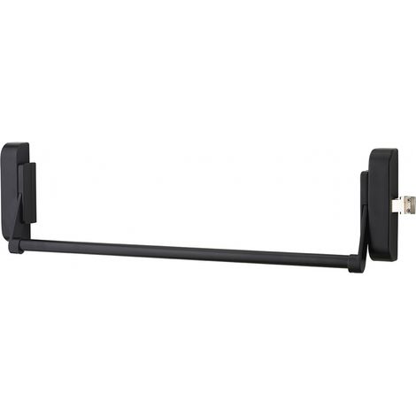 Serratura antipanico 1 punto laterale reversibile laccata nera porta max 1150 mm - THIRARD (1/3)