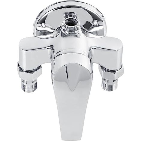 Mélangeur de salle de bains à filetage mâle G1 / 2 "Robinet de douche Mélangeur d'eau chaude et froide Mélangeur de contrôle Commutateur de pulvérisation Pistolet pulvérisateur (1/5)