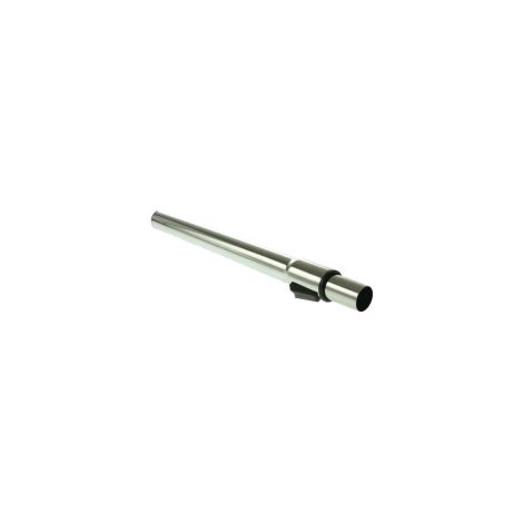 SOS Accessoire Tube telescopique acier inox chrome 32 mm pour Aspirateur 24UN01