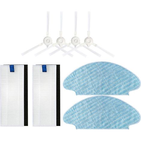 Pièces détachées pour aspirateurs Explorer X-plorer séries 20, 40 et 50 : brosse latérale, filtre HEPA et serpillière. (1/5)
