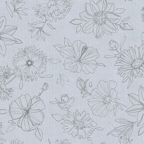 Tovaglia ovale Manhattan Palmas Grigia 150x250cm - D-c-table