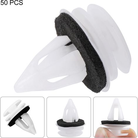 Kit de 50 clips de fixation pour panneaux de portes avant/arrière intérieur voiture, rivets de retenue pour BMW Mini (1/5)
