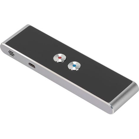 Traducteur vocal intelligent T8+ - Appareil de traduction portable prenant en charge 96 langues pour les voyages à l'étranger, l'apprentissage, le shopping et les affaires (Argent) (1/5)