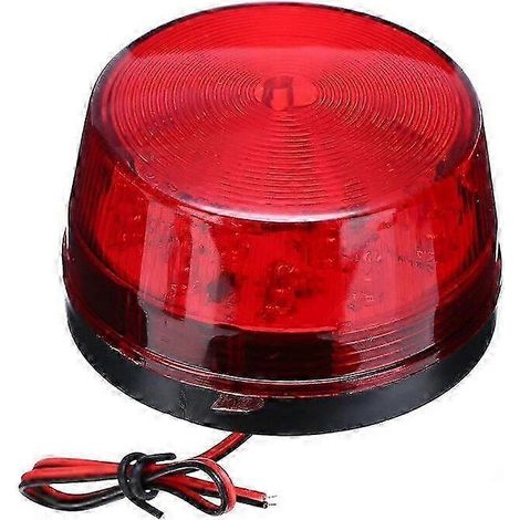 Balise stroboscopique LED 12 V, alarme d'urgence, lampe de signalisation clignotante (1/5)