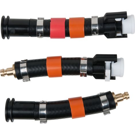 Jeu d'adaptateurs KS Tools 3 pièces NG12 type 246 (orange)