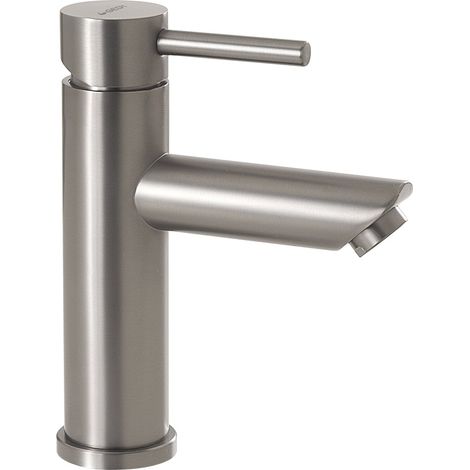 Grifo de lavabo bajo Garda gun metal 18 x 4,9 x 14,6 cm (1/2)