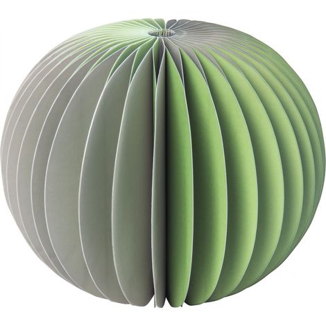 Vase en papier rond 18 cm Yuki (1/2)