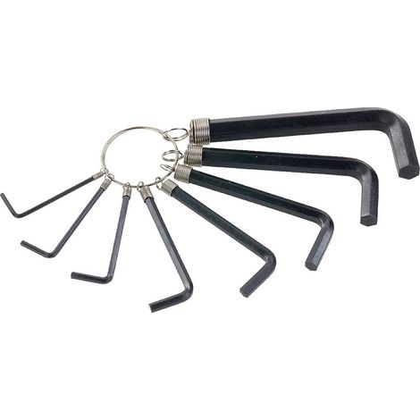 kwb   Sechskantschlüssel 2 mm, 2.5 mm, 3 mm, 4 mm, 5 mm, 6 mm, 8 mm, 10 mm   8teilig (1/3)