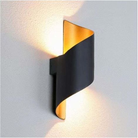 Waterproof Outdoor Wall Lamp 12W Warm Light Garden Villa Security Lighting (1/4)