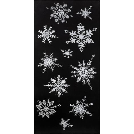 Adesivo glitterato modello grande - Fiocchi - Feeric lights & christmas (1/4)