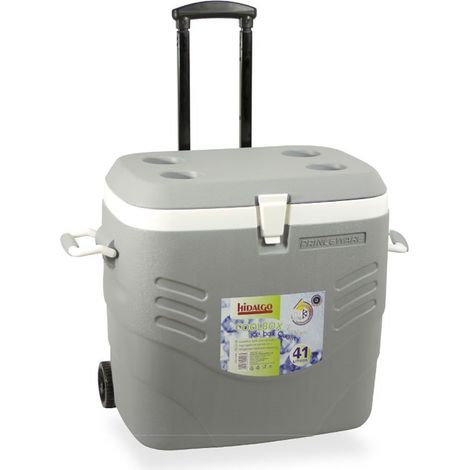 Premium-Hartschalenkühlbox Hidalgo Premium Grau 41 L