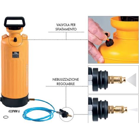 Dispositivo antipolvere ad acqua per il taglio con power raizor e bc45 raimondi