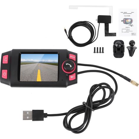 Adaptateur radio DAB numérique, récepteur audio FM Bluetooth kit mains-libre voiture (1/5)