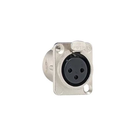 Gira XLR Serie D Brida hembra 3-p Accesorio [003600], 0036 00