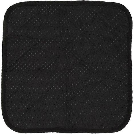 Tapis d'apprentissage lavable pour animaux de compagnie - Couche réutilisable pour animaux de compagnie - Tapis d'apprentissage lavable pour l'urine de chien - Taille XS - Gris foncé (1/4)