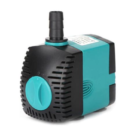 Pompe submersible silencieuse, pompe à eau pour aquarium (800 L/H, 15 W, hauteur manométrique 1,6 m) (1/4)