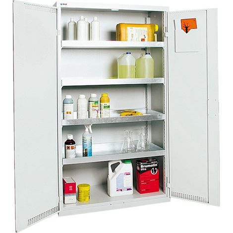 Stumpf Umweltschrank BP-4 lichtgrau + 4 Auffangwannen durchgehend - 7598007 (1/3)