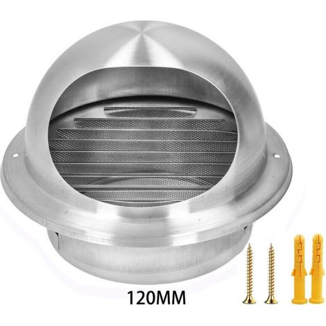 160 extracteur externe en acier inoxydable évent externe réutilisable sortie de Ventilation d'air ronde pour la cuisine (1/5)