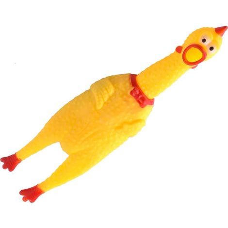 7.5×33CM Jouet Durable de Chien de Chien de Poulet de Caoutchou (1/5)