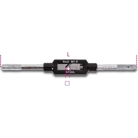 Giramaschi regolabile acciaio beta 435 - M9-M27