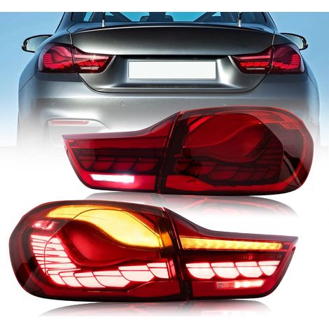 Feux arrière Compatible pour B-M-W M4 4er Coupé / Cabriolet F32 F33 F82 F83 2013-2020 & 4 Gran Coupé F36 2014-2020 Feu arrière (1/5)