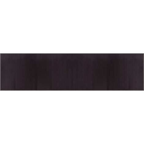 Maison Exclusive - Tappeto Rettangolare Marrone Scuro 100x400 cm in Bambù (1/5)