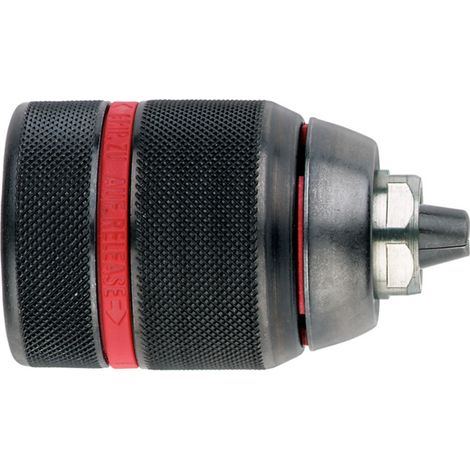 Metabo – Mandrin à serrage rapide 13 mm – Compatible perceuses à percussion – Mâchoires en carbure – Système de verrouillage radial
