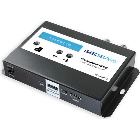 Modulateur HDMI IN-OUT Vers DVB-T/C4K (1/5)