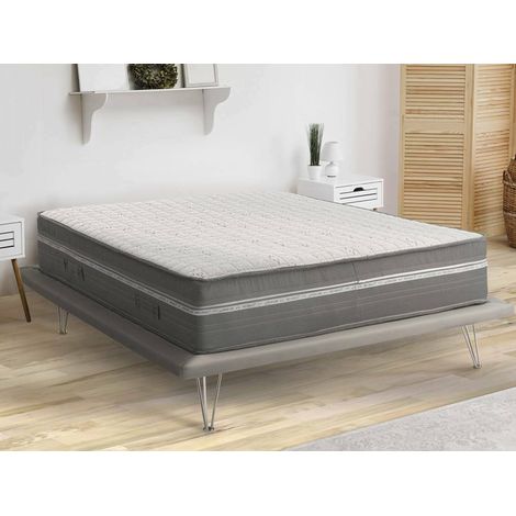 Talamo Italia Colchón individual Orietta, Colchón de Memory Foam y Micromuelles embolsados, 100% Made in Italy, Antiácaros e hipoalergénico, 80x190h32cm, con embalaje reforzado (1/5)