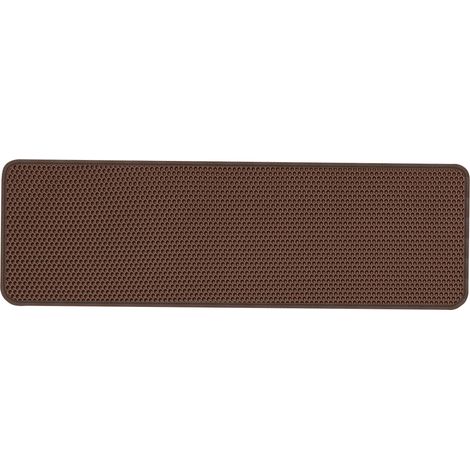Tappetino per bagagliaio in EVA per Suzuki Grand Vitara I SUV dal 1999 al 2005, a nido d'ape - marrone (1/5)