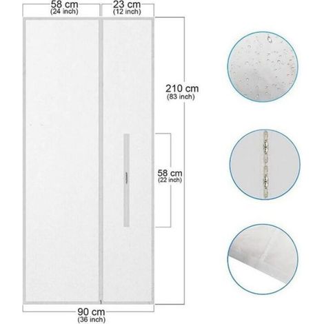 Kit Fenêtre Climatiseur Mobile - Joint Ajustable + Support Tuyau - Pour Maison Camping-car Cuisine - 1 Pièce (1/5)