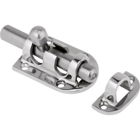 Verrou coulissant pour bateau, en inox 316 pour loquet de porte (1/2)