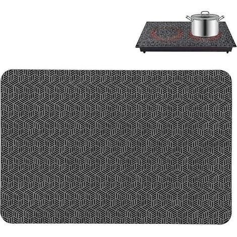 Tapis de protection pour plaque à induction, tapis de protection multifonctionnel pour plaque à induction 52 x 78 cm (1/5)