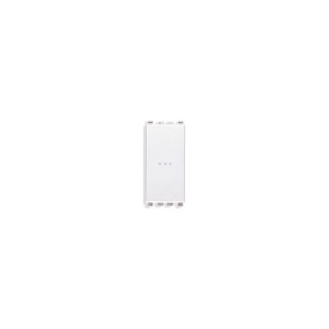 Invertitore illuminabile assiale 1P 16 AX 250V Serie Civili Vimar Eikon Bianca 20113.B (1/3)