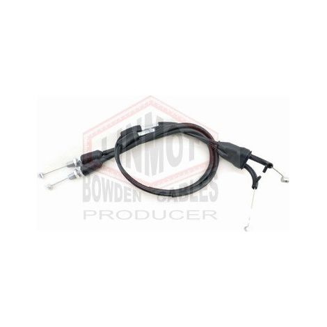 PAR DE CABLES DEL ACELERADOR SUZUKI SV 650 S (03-15), SV 1000 (03-07) LINMOT 58300-16G10 (1/3)