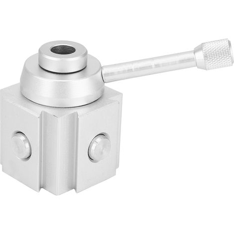 Tour miniature américain à porte-outil à changement rapide en alliage d'aluminium (1/5)