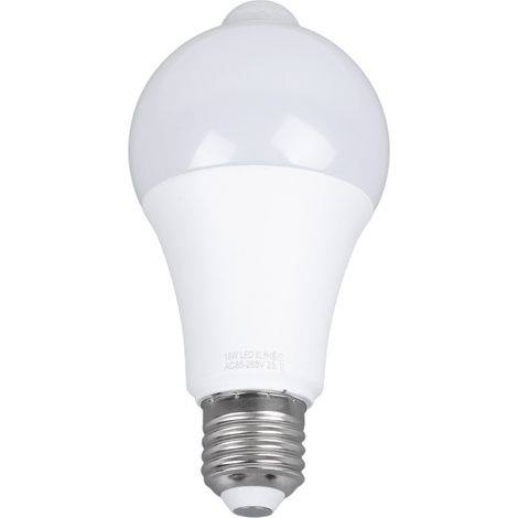 Ampoules LED à détecteur de mouvement professionnelles haute luminosité et économie d'énergie, 15 W, 85-265 V (1/5)