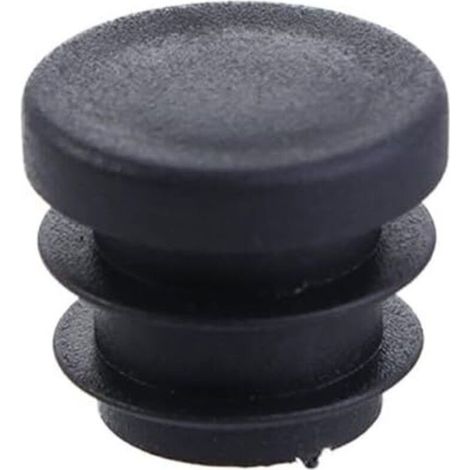 Lot de 10 Embouts Chaise Ronde Plastique 16mm Protection Sol Meuble Tube Rond (1/5)