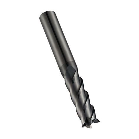 Fresa a candela S717 D.8mm Lunghezza totale 75mm Lunghezza taglio 31mm HM AlCrN 40° Z.4