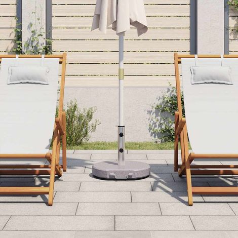 Pied de parasol, Support parasol Robuste de Qualité, en granit 30kg OIB4468E (1/5)