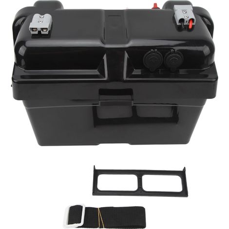 Boîtier de chargeur de batterie Marine, double prise USB 12V, connexion rapide, indicateur de tension, moteur intelligent, Center d'alimentation pour camping-car, SUV, ATV