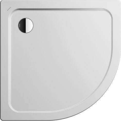 Arrondo Viertelkreis-Duschwanne 90x90x6,5cm, manhattan
