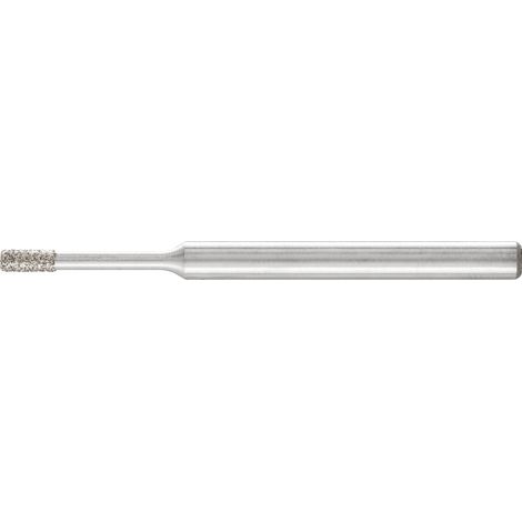 PFERD TOOLS Diamant-Schleifstift Zyl. Ø1,8 mm SchaftØ3 mm D126 (mit.) zum Schleifen von Bohrungen/Radien 5 Stk