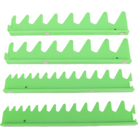 Set rail clés 20 outils plastique magnétique – Organisateur rack boîte outils tiroir vert, rangement (1/5)