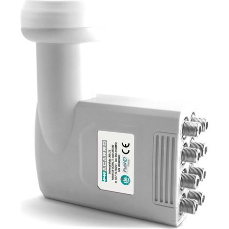 Fracarro 287340 UX-OCTO LTE LNB Octo mit 8 Ausgängen Universal LTE Filter