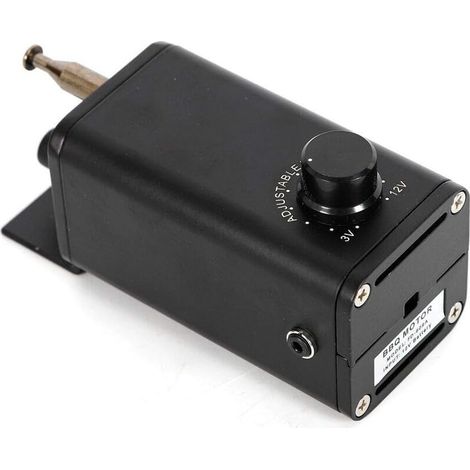 Senderpick – Rôtissoire barbecue 15 W – Moteur DC 3-12V pour brochettes – Charge max 1,85 A – Longueur câble 2,8 m – Pour pique-nique et extérieur