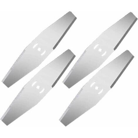Remplacement des Têtes de Lame de Coupe-Herbe Tondeuse à Gazon Lames de Débroussailleuse Têtes de Lame De Désherbant(Blade x 4)-- (1/5)