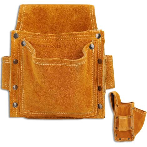 JSSEVN - Tool Waist Bag, 18x7x14x13cm Storage Bag for Power Tools, Portable Multifunctional Tool Box (1/5)