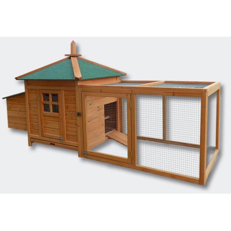 Poulailler / Clapier / Cage pour poule ou lapin en bois (1/3)